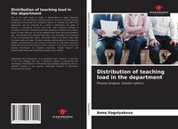 Produktbild: Distribution of teaching load in the department