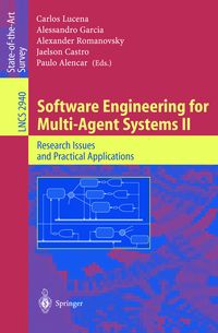 Produktbild: Software Engineering for Multi-Agent Systems II