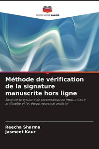 Produktbild: M&eacute;thode de v&eacute;rification de la signature manuscrite hors ligne