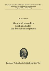 Produktbild: Akute und intervall&auml;re Strahlensch&auml;den des Zentralnervensystems