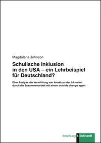 Produktbild: Schulische Inklusion in den USA &ndash; ein Lehrbeispiel f&uuml;r Deutschland?
