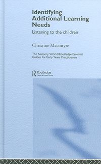 Produktbild: Identifying Additional Learning Needs: Listening to the Children