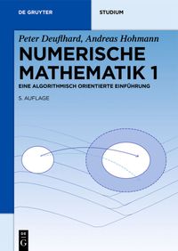 Bild vom Artikel Numerische Mathematik 1 vom Autor Peter Deuflhard