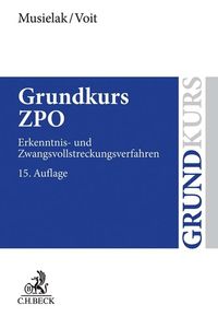 Bild vom Artikel Grundkurs ZPO vom Autor Hans-Joachim Musielak