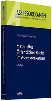 Bild vom Artikel Kaiser, T: Materielles Öffentliches Recht im Assessorexamen vom Autor Torsten Kaiser