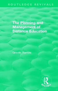 Produktbild: The Planning and Management of Distance Education
