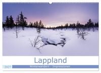 Produktbild: Lappland - Winterwandern Impressionen (Wandkalender 2027 DIN A2 quer), CALVENDO Monatskalender