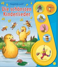 Produktbild: 6-Button-Liederbuch, Die sch&ouml;nsten Kinderlieder