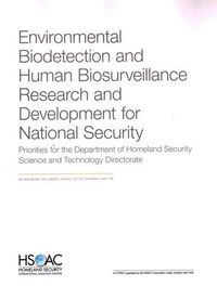 Produktbild: Environmental Biodetection and Human Biosurveillance Research and Development for National Security
