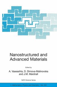 Produktbild: Nanostructured and Advanced Materials for Applications in Sensor, Optoelectronic and Photovoltaic Technology