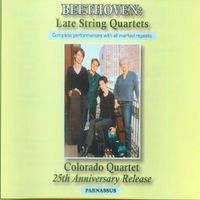 Produktbild: Colorado Quartet: Late String Quartets