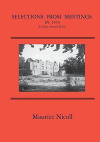 Produktbild: Selections from Meetings in 1953