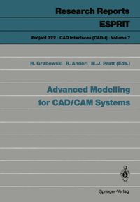 Produktbild: Advanced Modelling for CAD/CAM Systems