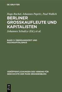Produktbild: &Uuml;bergangszeit und Hochkapitalismus