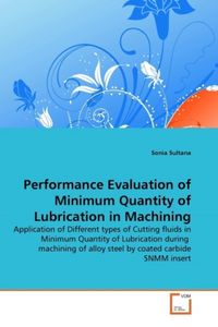 Produktbild: Sultana, S: Performance Evaluation of Minimum Quantity of Lu