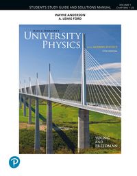 Produktbild: Student Study Guide and Solutions Manual for University Physics, Volume 1 (Chapters 1-20)