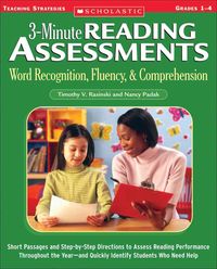 Produktbild: 3-Minute Reading Assessments: Grades 1-4