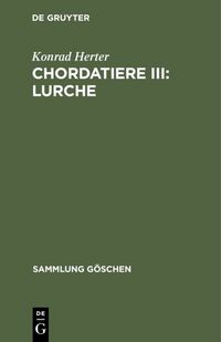 Produktbild: Chordatiere III: Lurche