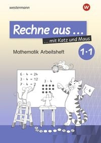 Produktbild: Rechne aus mit Katz und Maus - Mathematik Arbeitshefte Ausgabe 2018