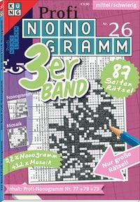 Produktbild: Profi-Nonogramm 3er-Band Nr. 26