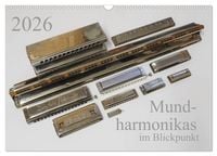 Produktbild: Mundharmonikas im Blickpunkt (Wandkalender 2026 DIN A3 quer), CALVENDO Monatskalender