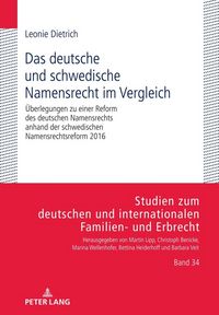 Produktbild: Das deutsche und schwedische Namensrecht im Vergleich