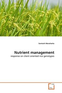 Produktbild: Marahatta, S: Nutrient management