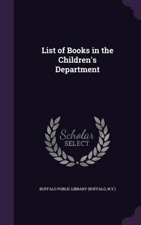 Produktbild: List of Books in the Children's Department