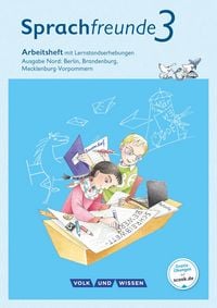 Produktbild: Sprachfreunde 3. Schuljahr - Arbeitsheft Schulausgangsschrift. Ausgabe Nord