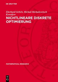 Produktbild: Nichtlineare diskrete Optimierung