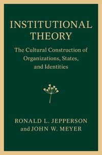 Produktbild: Institutional Theory