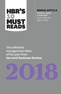 Bild vom Artikel HBR's 10 Must Reads 2018 vom Autor Harvard Business Review