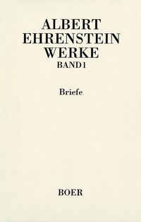 Produktbild: Werke I: Briefe