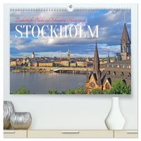 Produktbild: Zauberhafte Blicke auf Schwedens Hauptstadt Stockholm (hochwertiger Premium Wandkalender 2026 DIN A2 quer), Kunstdruck in Hochglanz