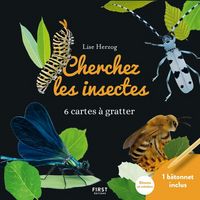 Produktbild: Cherchez les insectes : 6 cartes &agrave; gratter