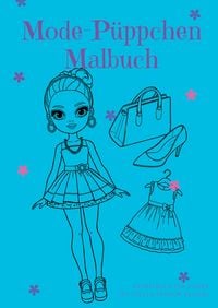 Produktbild: Malbuch das Modep&uuml;ppchen f&uuml;r die Gr&ouml;&szlig;eren und Erwachsene