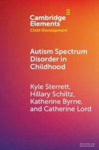 Produktbild: Autism Spectrum Disorder in Childhood