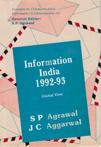 Produktbild: Information India: 1992-93 Global View (Concepts in Communication Informatics and Librarianship-62)