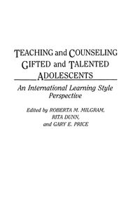 Produktbild: Teaching and Counseling Gifted and Talented Adolescents