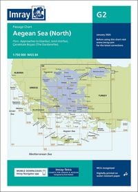 Produktbild: G2 Aegean Sea (North), Imray Chart