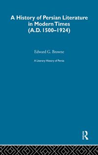Produktbild: A Literary History of Persia