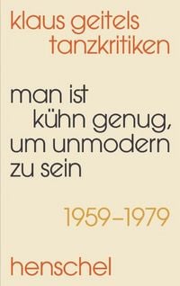 Produktbild: Man ist k&uuml;hn genug, um unmodern zu sein
