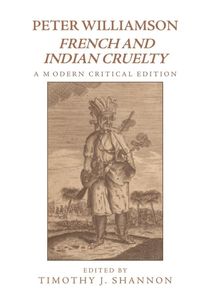 Produktbild: Peter Williamson, French and Indian Cruelty