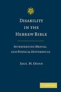 Produktbild: Disability in the Hebrew Bible