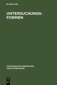 Produktbild: Untersuchungsformen