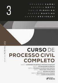 Produktbild: Curso de processo civil completo Volume III