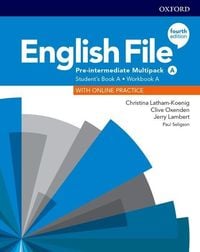 Produktbild: English File: Pre-Intermediate: Student's Book/Workbook Multi-Pack A