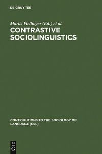 Produktbild: Contrastive Sociolinguistics