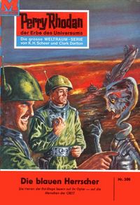 Produktbild: Perry Rhodan 208: Die blauen Herrscher