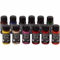 Produktbild Creativ Company Textilfarbe, 12x50 ml